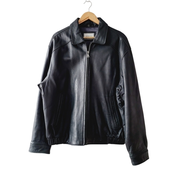 Hathaway Black Leather Jacket - Picture 1 of 16